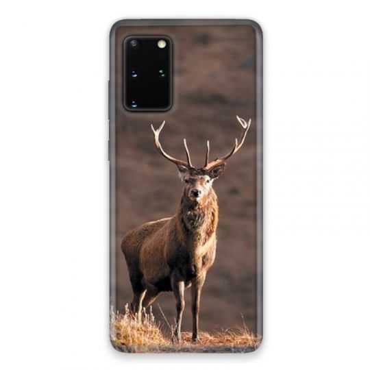 Coque pour Samsung Galaxy S20 chasse chevreuil Blanc