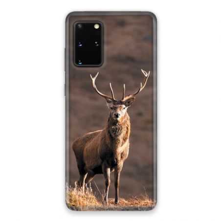 Coque pour Samsung Galaxy S20 chasse chevreuil Blanc