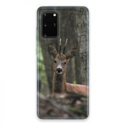 Coque pour Samsung Galaxy S20 chasse chevreuil Bois