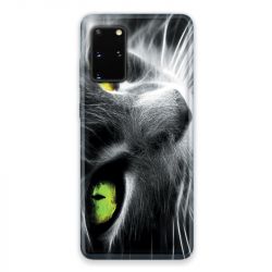 Coque pour Samsung Galaxy S20 Chat Vert