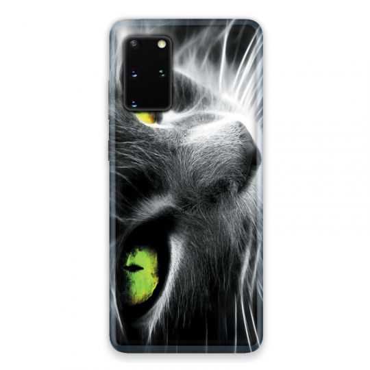 Coque pour Samsung Galaxy S20 Chat Vert