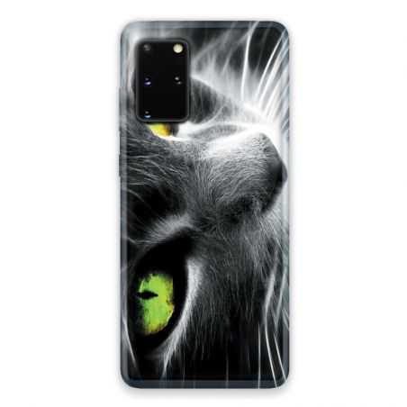 Coque pour Samsung Galaxy S20 Chat Vert