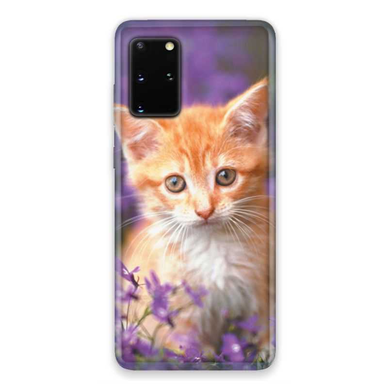 Coque pour Samsung Galaxy S20 Chat Violet