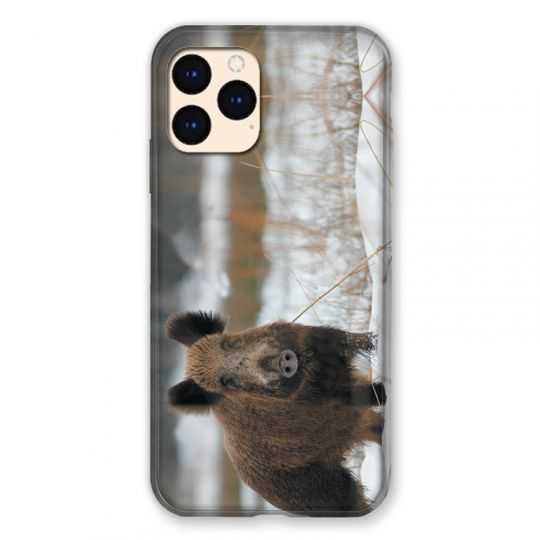 Coque Pour Iphone Iphone 12 Mini Chasse Sanglier Neige