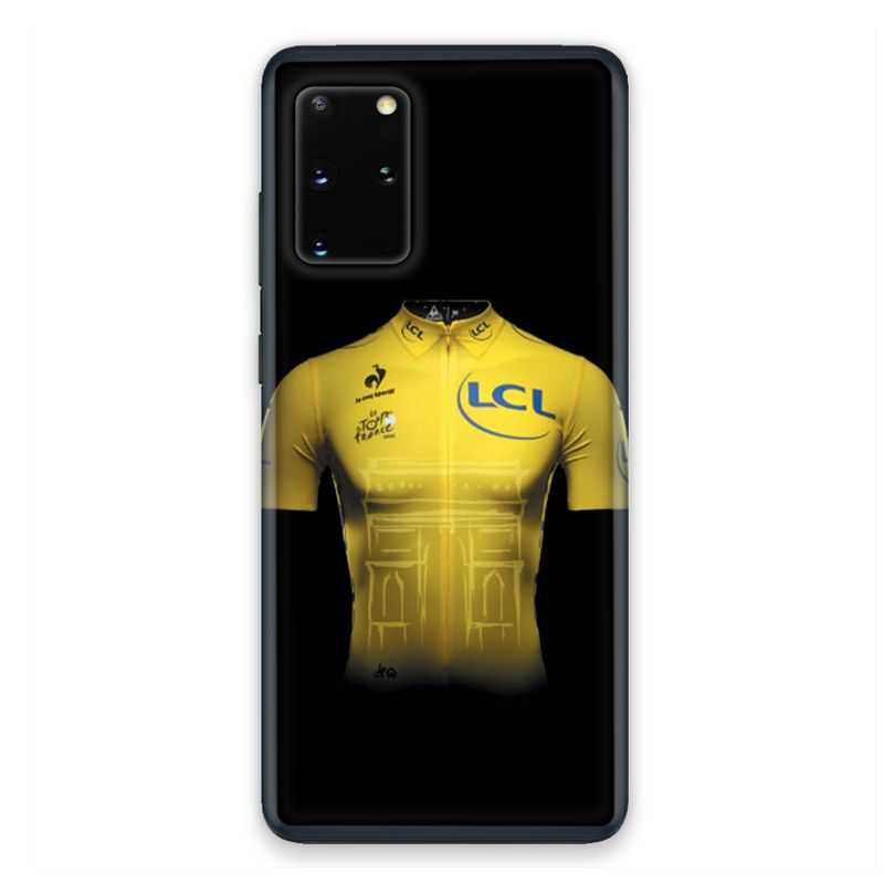 Coque pour Samsung Galaxy S20 Cyclisme Maillot jaune