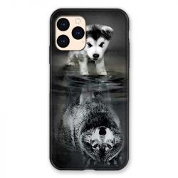 Coque Pour Iphone Iphone 12 Mini Chien Reflet