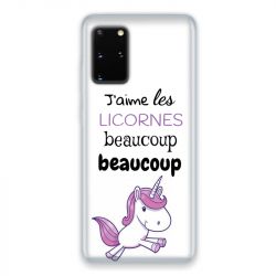 Coque pour Samsung Galaxy S20 Decale licornes