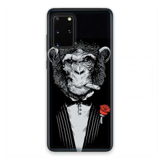 Coque pour Samsung Galaxy S20 Decale Singe Mafia