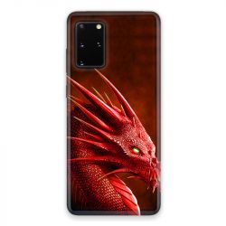 Coque pour Samsung Galaxy S20 Dragon Rouge