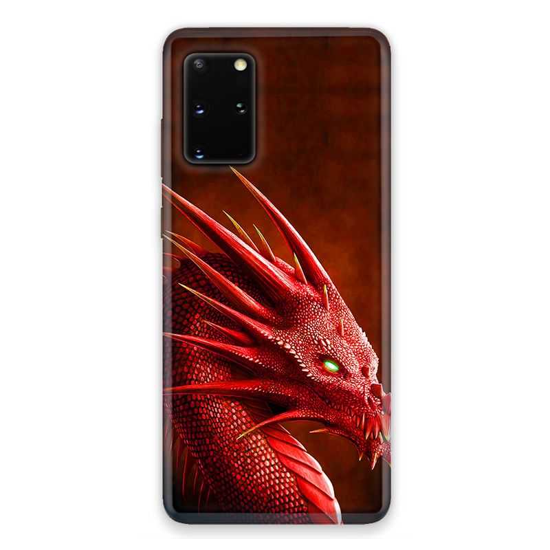 Coque pour Samsung Galaxy S20 Dragon Rouge