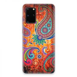 Coque pour Samsung Galaxy S20 fleur psychedelic