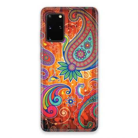 Coque pour Samsung Galaxy S20 fleur psychedelic