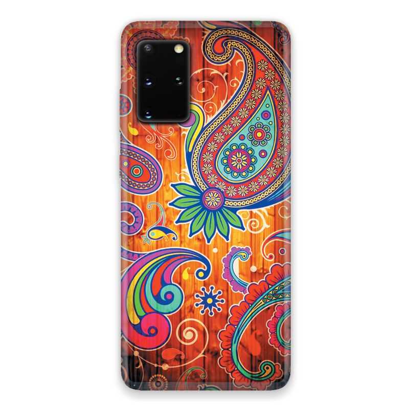 Coque pour Samsung Galaxy S20 fleur psychedelic