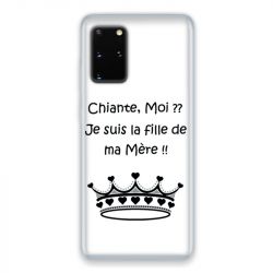 Coque pour Samsung Galaxy S20 Humour Moi chiante