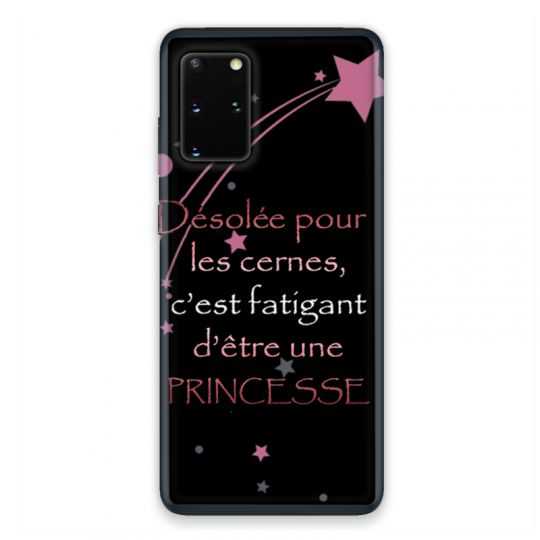 Coque pour Samsung Galaxy S20 Humour princesse