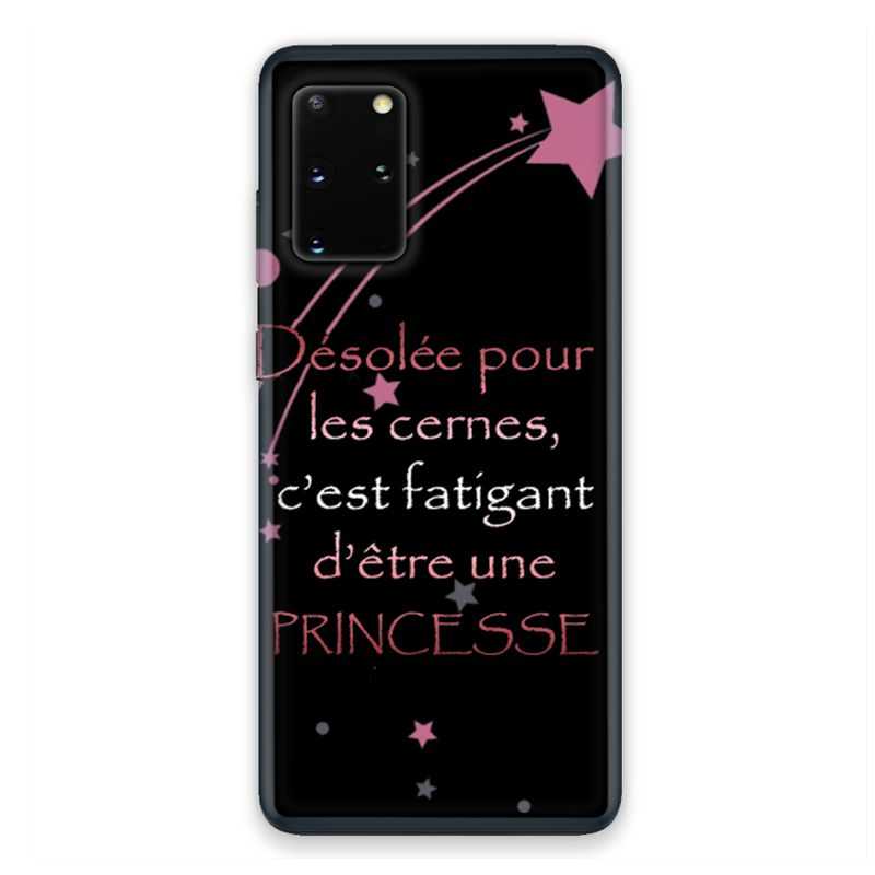 Coque pour Samsung Galaxy S20 Humour princesse