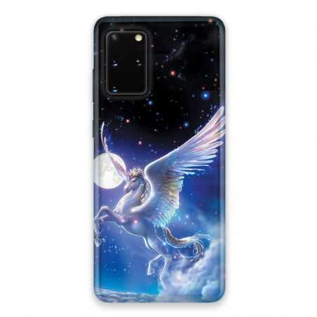 Coque pour Samsung Galaxy S20 Licorne Céleste