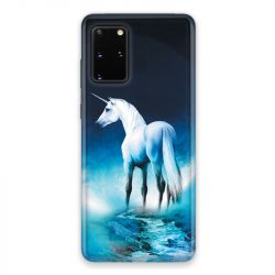Coque pour Samsung Galaxy S20 Licorne Lune