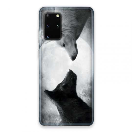 Coque pour Samsung Galaxy S20 Loup Duo