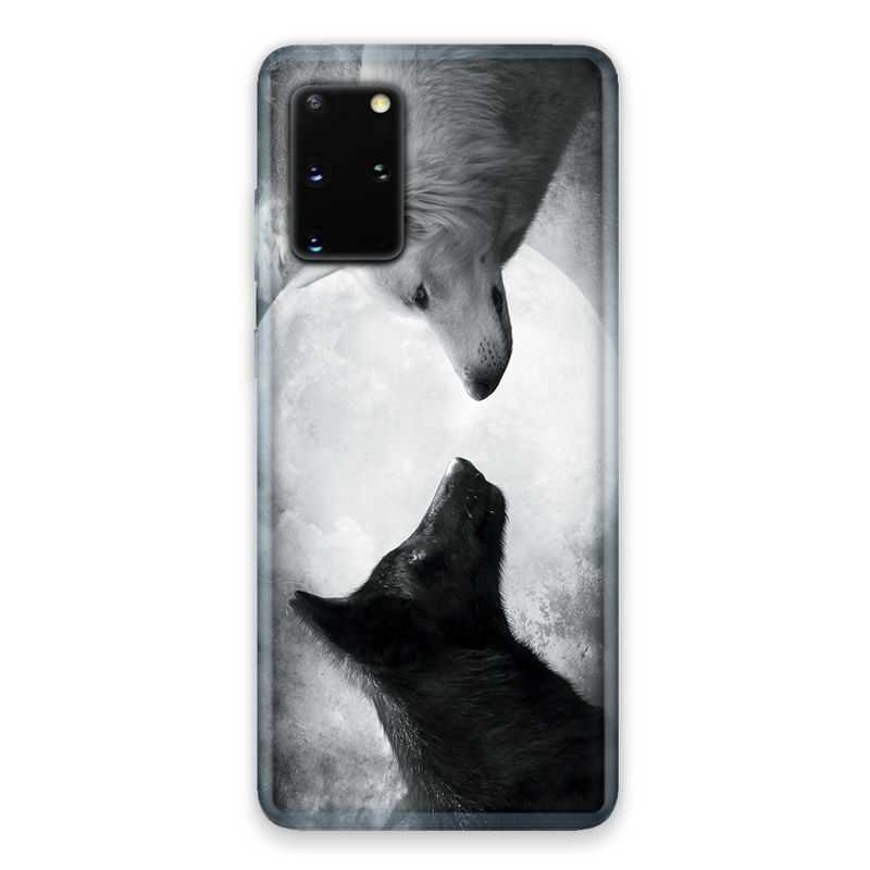 Coque pour Samsung Galaxy S20 Loup Duo