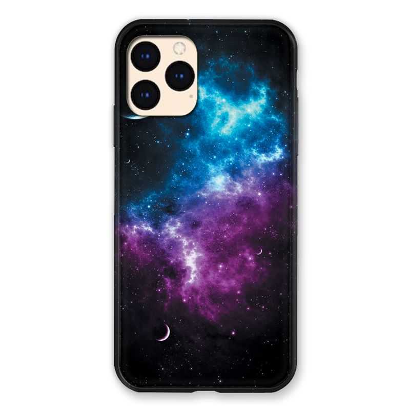 Coque Pour Iphone Iphone 12 Mini Univers Bleu Violet
