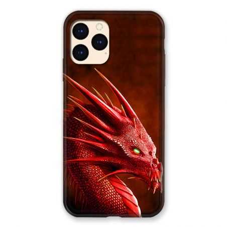 Coque Pour Iphone Iphone 12 Mini Dragon Rouge