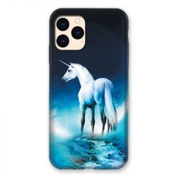 Coque Pour Iphone Iphone 12 Mini Licorne Lune