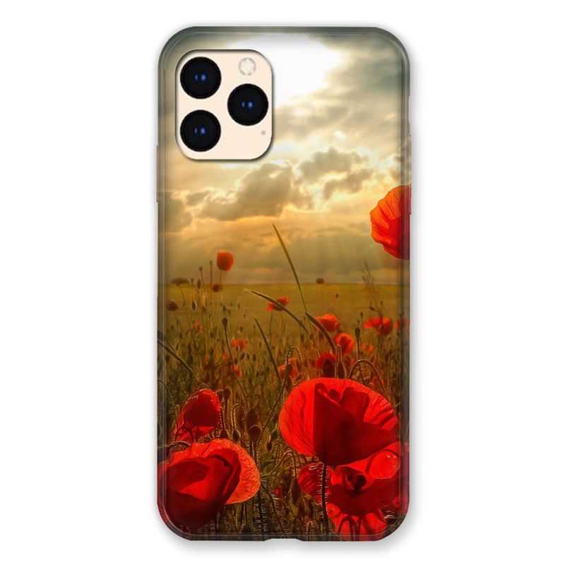 Coque Pour Iphone Iphone 12 Mini Fleur Coquelicot