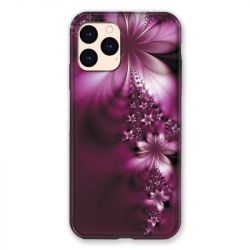 Coque Pour Iphone Iphone 12 Mini Fleur Violette Montante