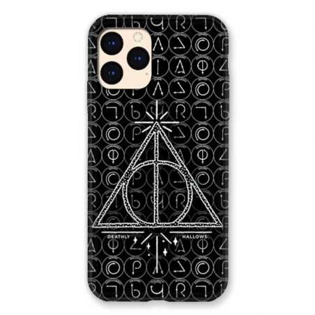 Coque Pour Iphone Iphone 12 Mini WB License Harry Potter Triangle Noir