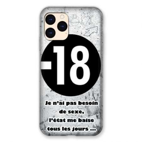 Coque Pour Iphone Iphone 12 Mini Humour 18 Ans