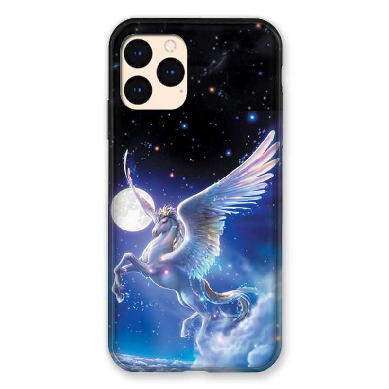 Coque Pour Iphone Iphone 12 Mini Licorne Céleste