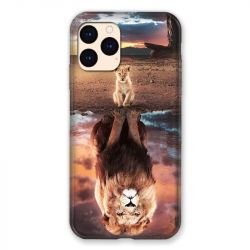 Coque Pour Iphone Iphone 12 Mini Lion Reflet