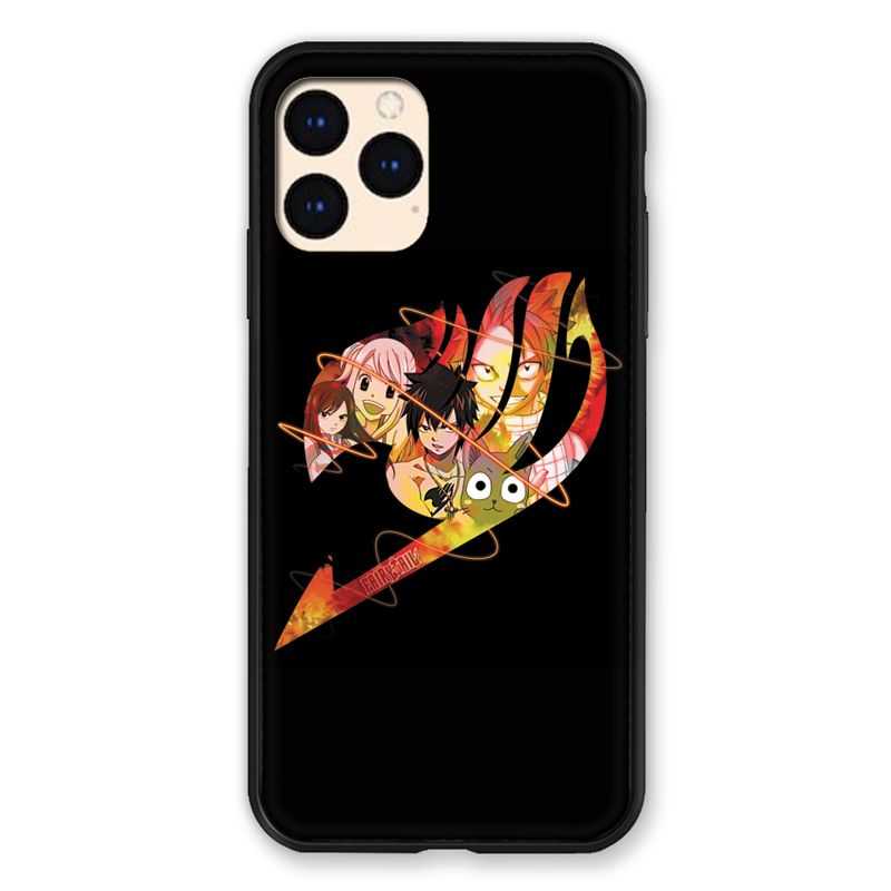 Coque Pour Iphone Iphone 12 Mini Manga FAiry Tail Logo Noir