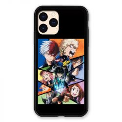 Coque Pour Iphone Iphone 12 Mini Manga My Hero Academia Noir