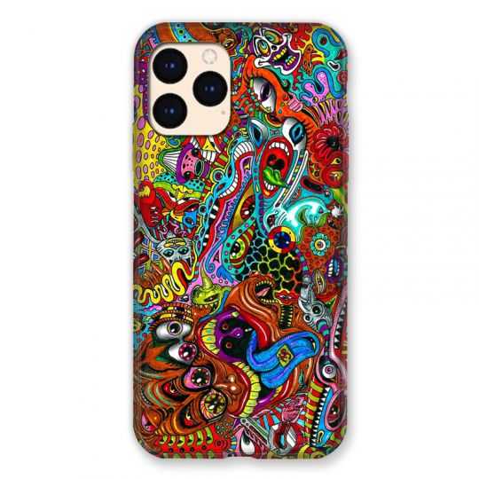 Coque Pour Iphone Iphone 12 Mini Psychedelic Yeux