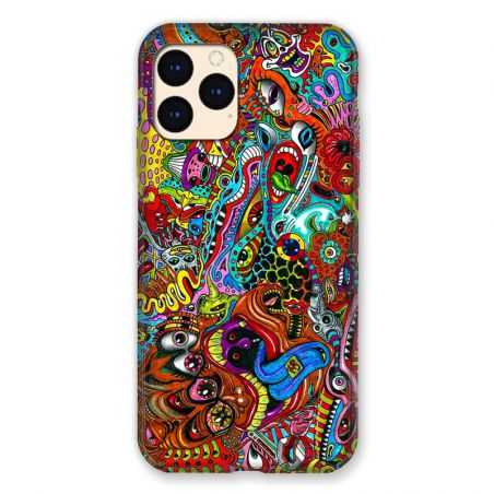 Coque Pour Iphone Iphone 12 Mini Psychedelic Yeux