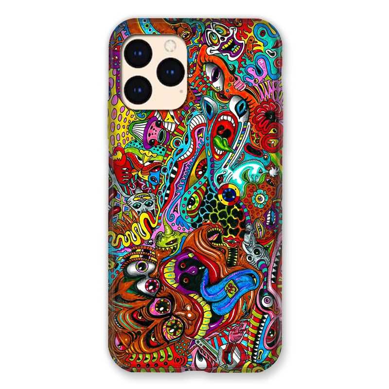 Coque Pour Iphone Iphone 12 Mini Psychedelic Yeux