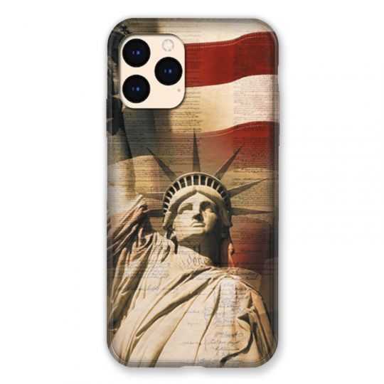 Coque Pour Iphone Iphone 12 Mini Amerique USA Statue liberté