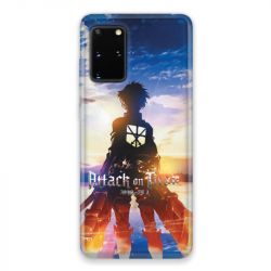 Coque pour Samsung Galaxy S20 Manga Attaque titans Soleil