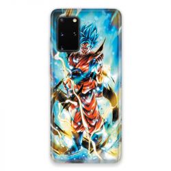Coque pour Samsung Galaxy S20 Manga Dragon Ball Sangoku Blanc