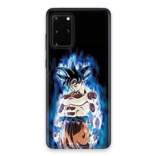 Coque pour Samsung Galaxy S20 Manga Dragon Ball Sangoku Noir