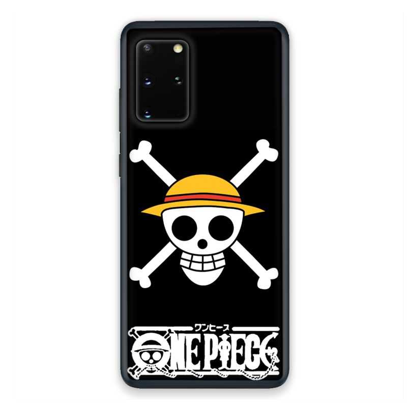 Coque pour Samsung Galaxy S20 Manga One Piece tete de mort