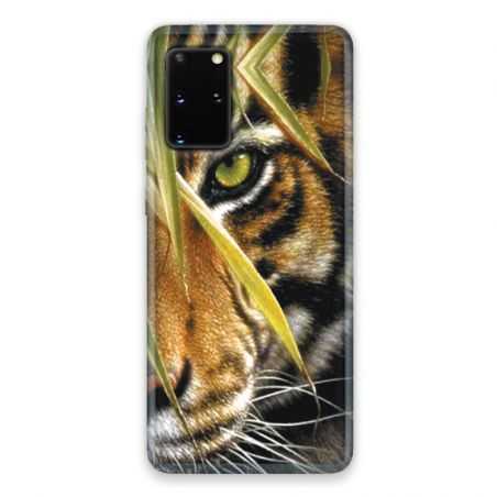 Coque pour Samsung Galaxy S20 oeil tigre