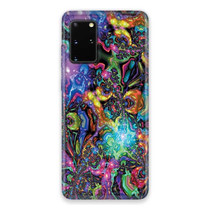 Coque pour Samsung Galaxy S20 Psychedelic colore