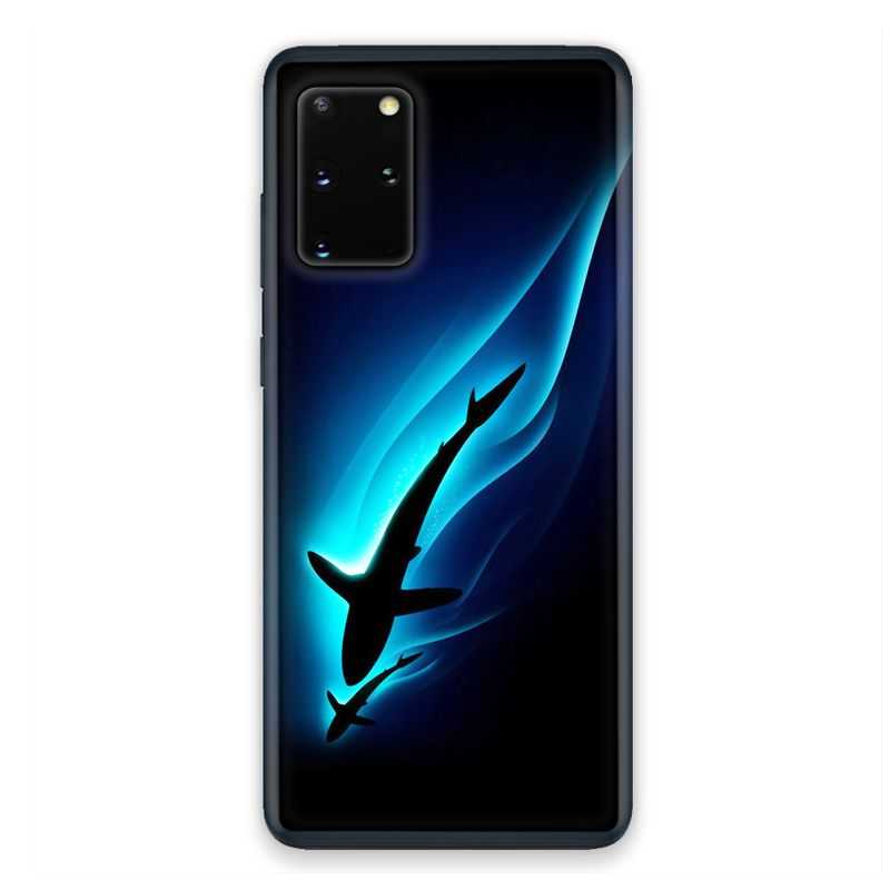 Coque pour Samsung Galaxy S20 Requin Noir