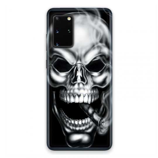 Coque pour Samsung Galaxy S20 tete de mort Fume