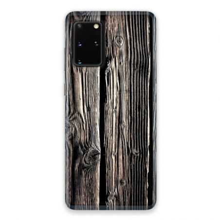 Coque pour Samsung Galaxy S20 Texture bois