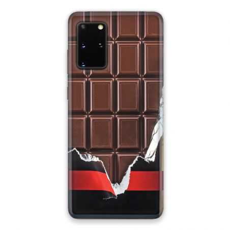 Coque pour Samsung Galaxy S20 Trompe oeil chocolat