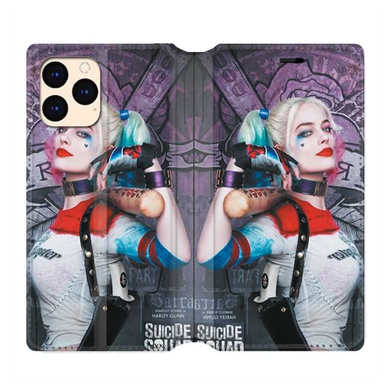 housse Cuir Portefeuille Pour Iphone 12 Mini Harley Quinn Batte